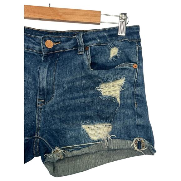 BlankNYC Denim Shorts Womens 29 Blue The Fulton Cut Off Cuffed Festival Boho - Picture 11 of 14